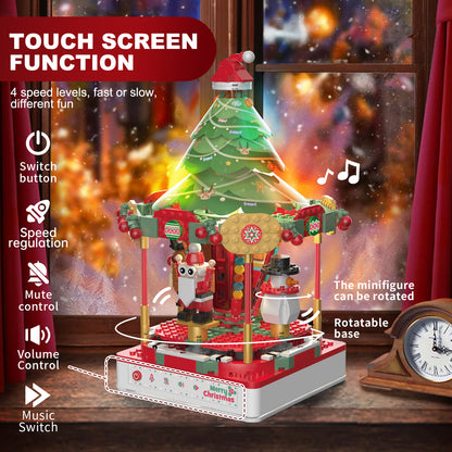 Joycrown Christmas Tree Building Sets,Toy Building Blocks for Christmas Party Home Decoration,Gift for Kids Adult Aged 8+(543 pcs)